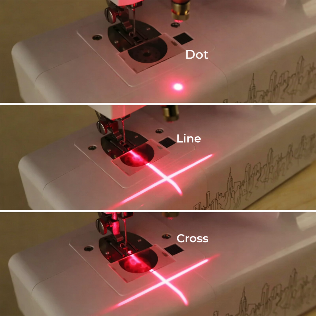 StitchLaser™ Sewing Machine Laser Guide - For Straight Stitching