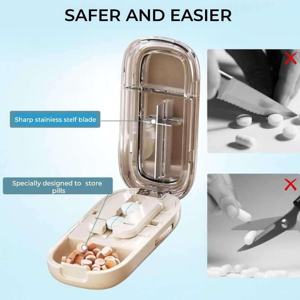 Portable Pill Cutter – Safe & Precise