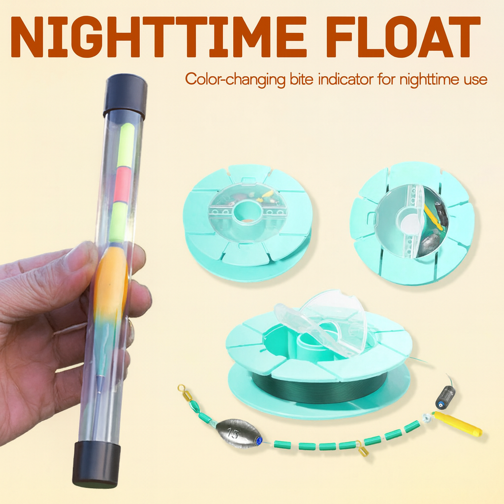 Ready-to-Use Fishing Line (100m) with Float