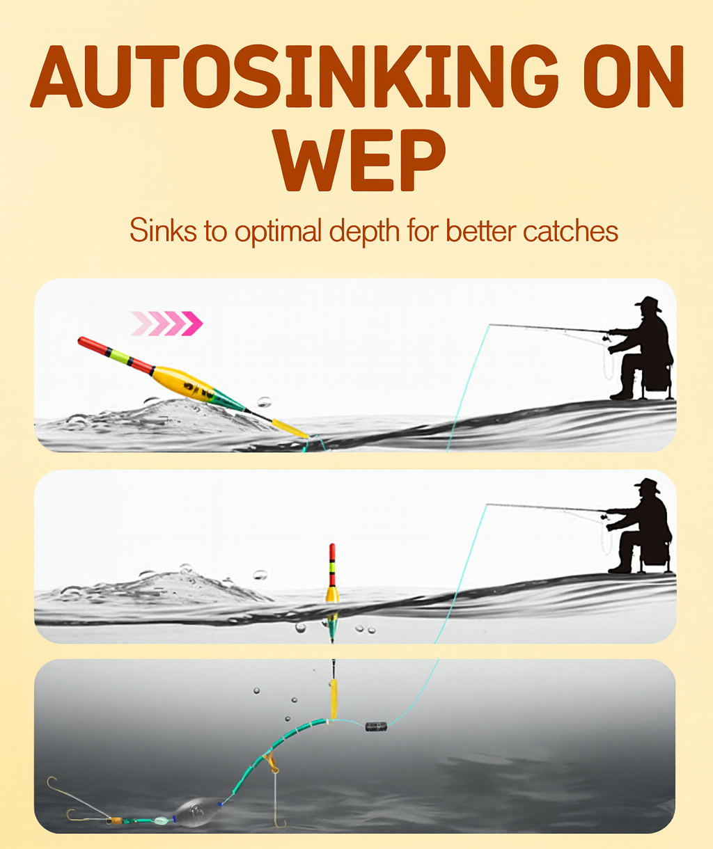 Ready-to-Use Fishing Line (100m) with Float