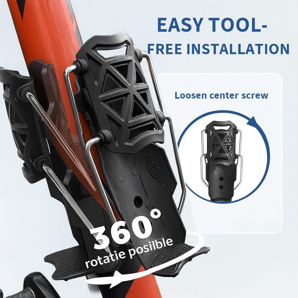 Universal Water Bottle Holder – Bicycles & Motorcycles