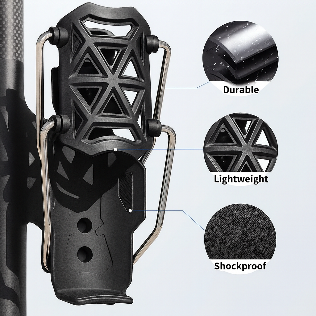 Universal Water Bottle Holder – Bicycles & Motorcycles