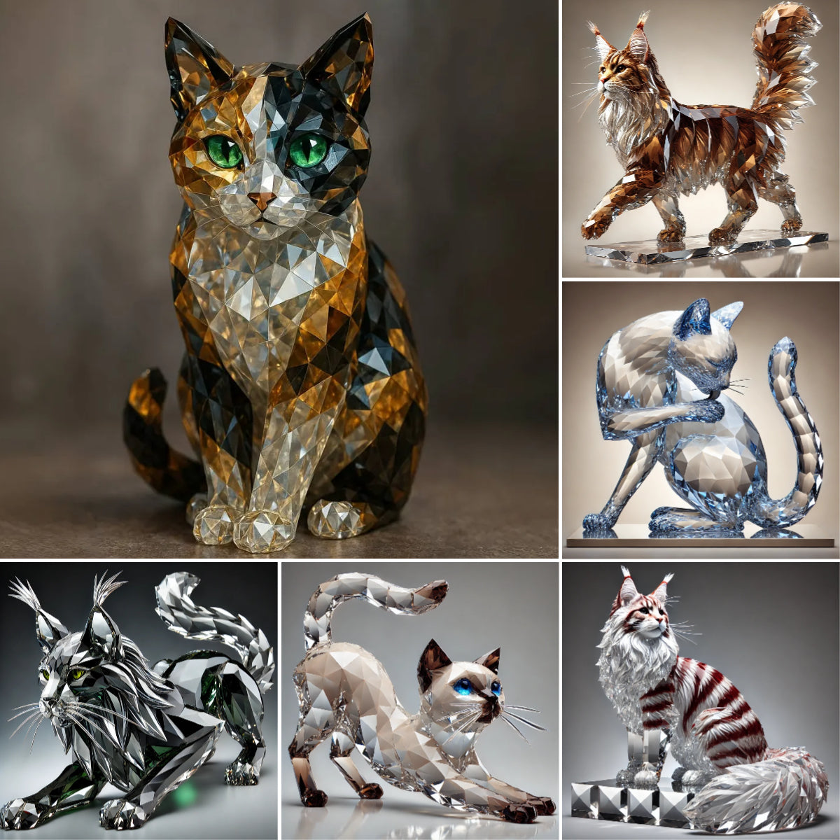 The Magical Advent Calendar of the Crystal Cats 2025