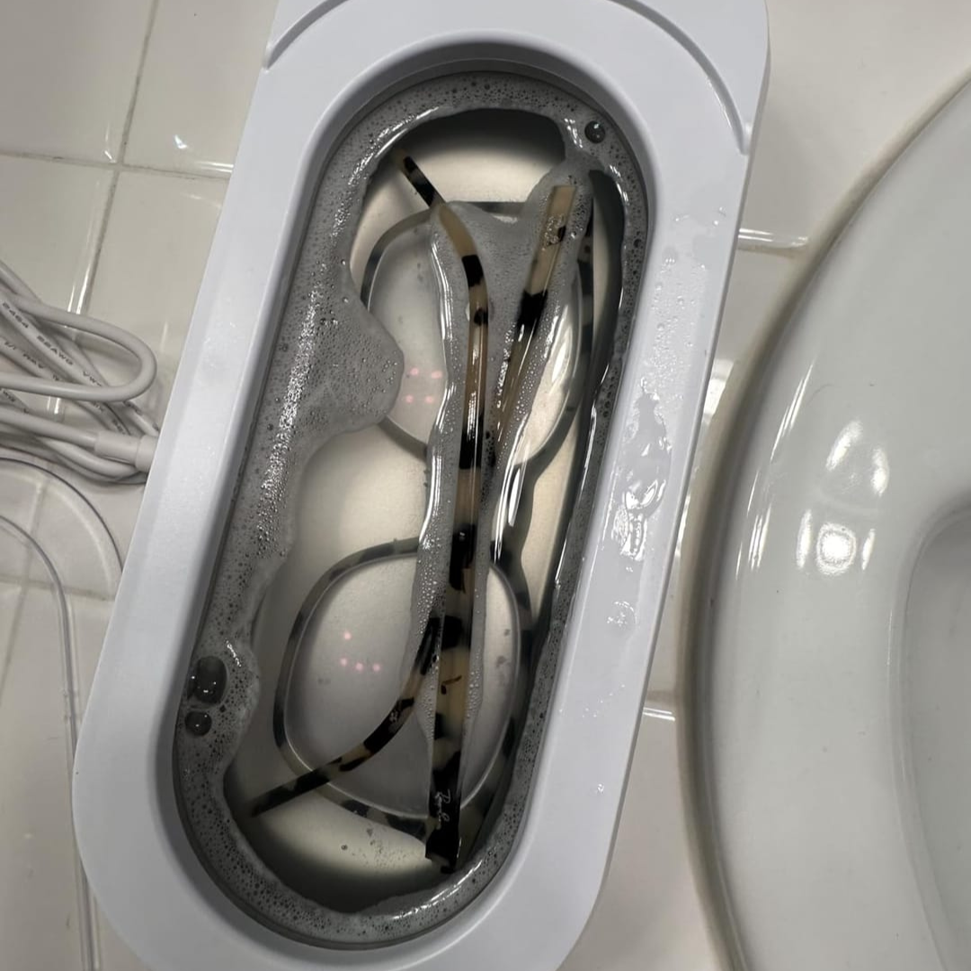 Ultrasonic Glasses Cleaner and Jewelry Bath
