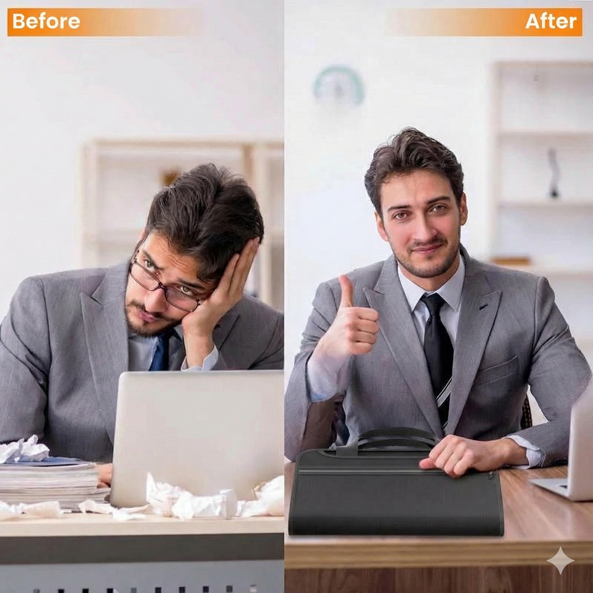 Fireproof Document Bag A4 (with Handle)