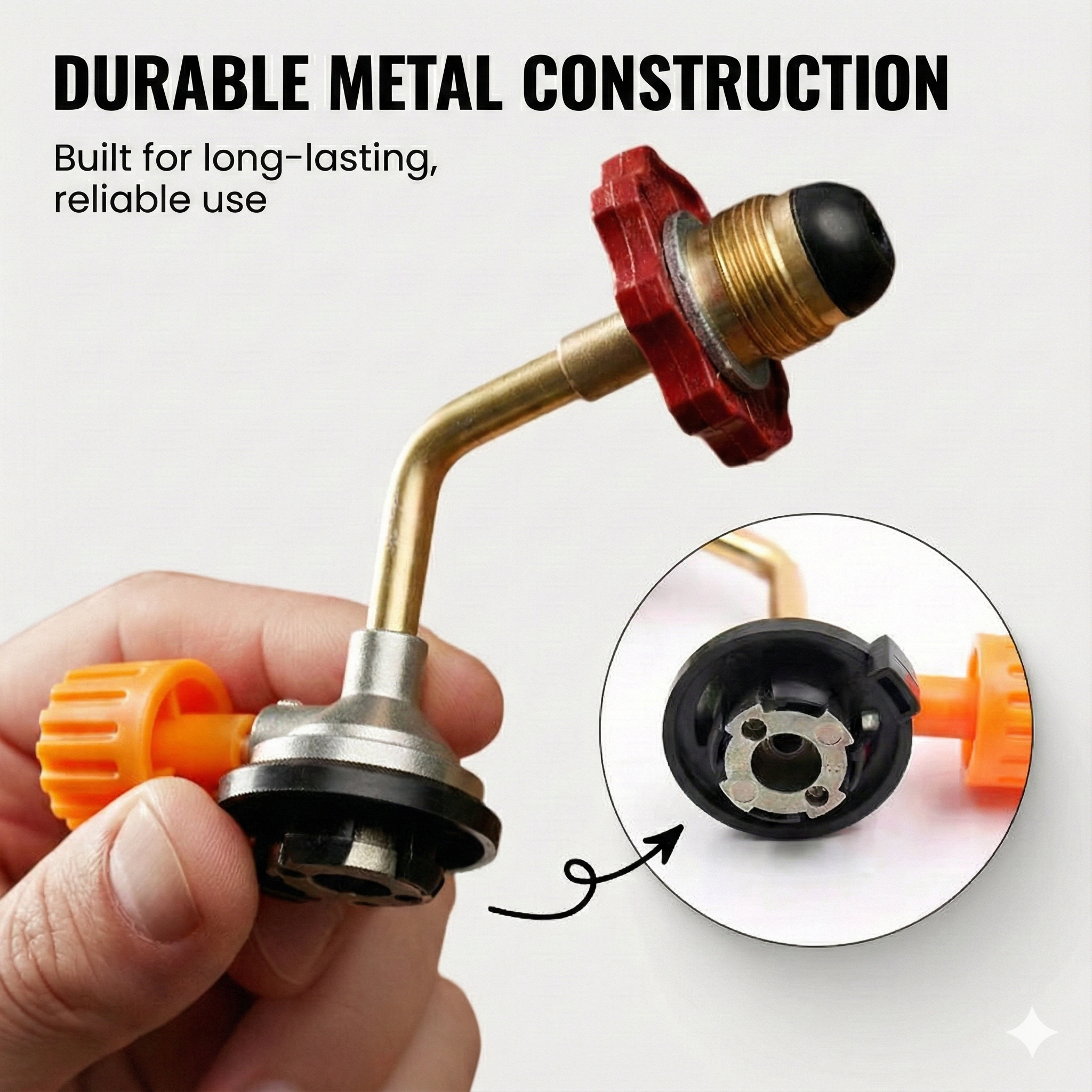 Gas Cylinder Refill Adapter (Camping)