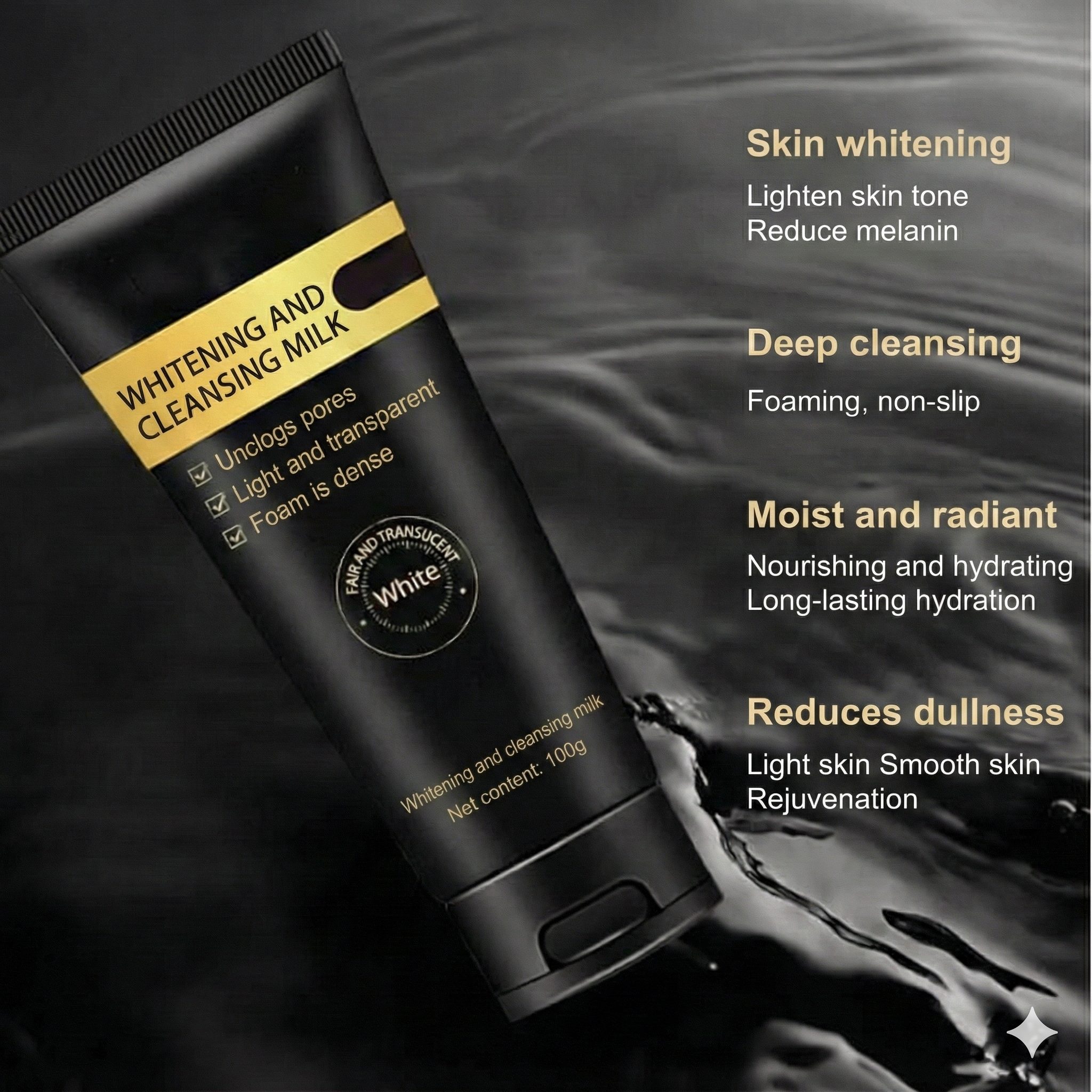 Niacinamide Facial Cleanser (Purifying & Brightening)