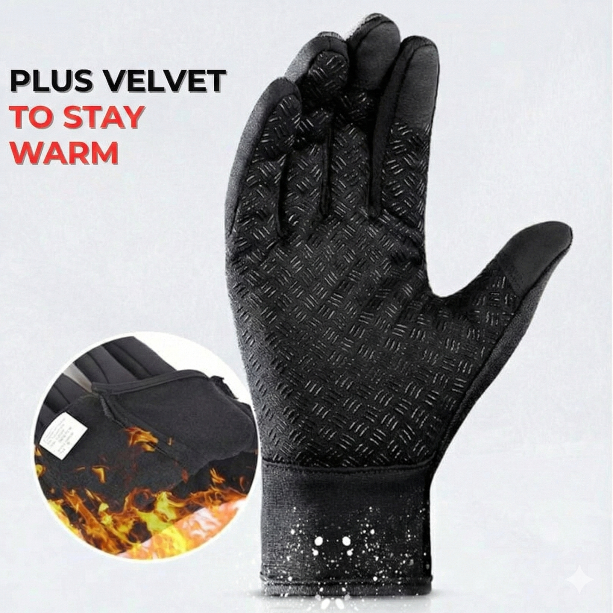 HeatGripX – Thermal Winter Gloves (Windproof & Anti-Slip)