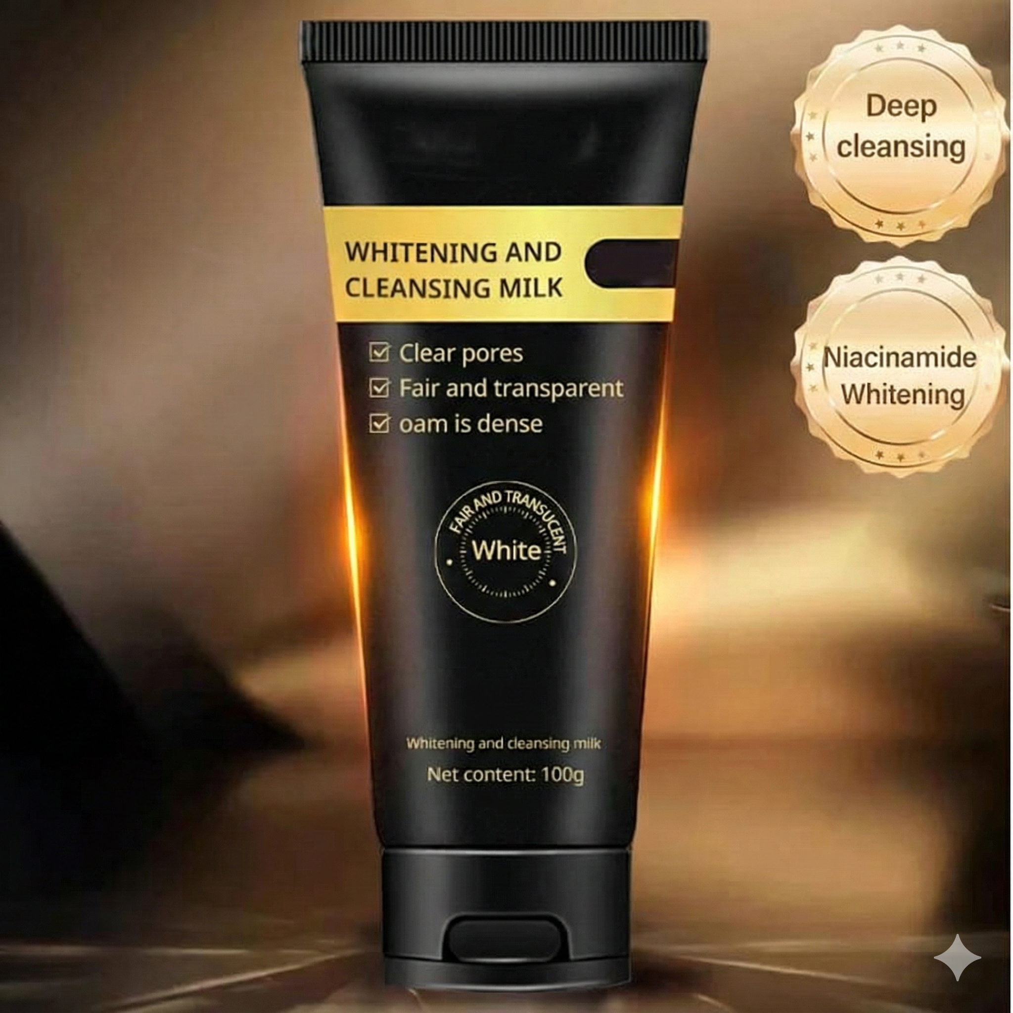 Niacinamide Facial Cleanser (Purifying & Brightening)