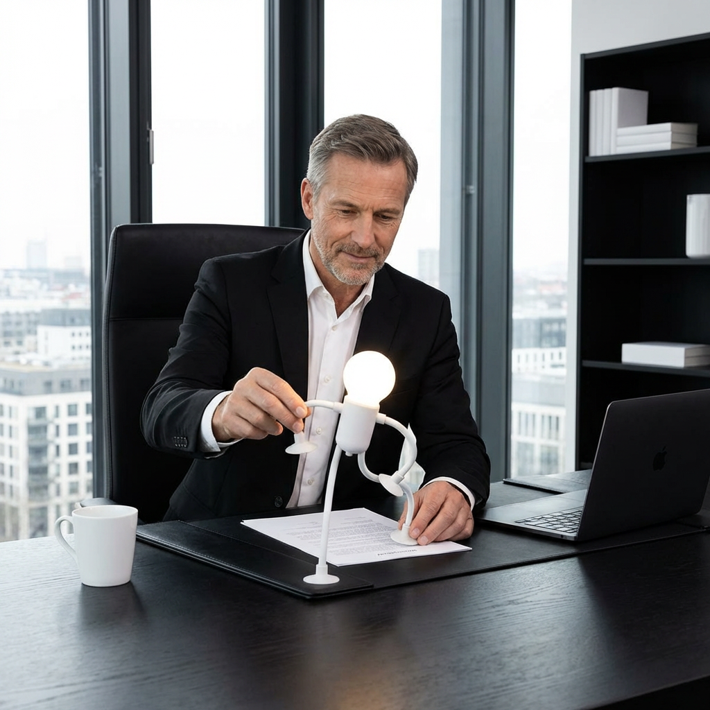Suction Cup LED Light – Fun Design with Interchangeable Suction Cups for Decoration