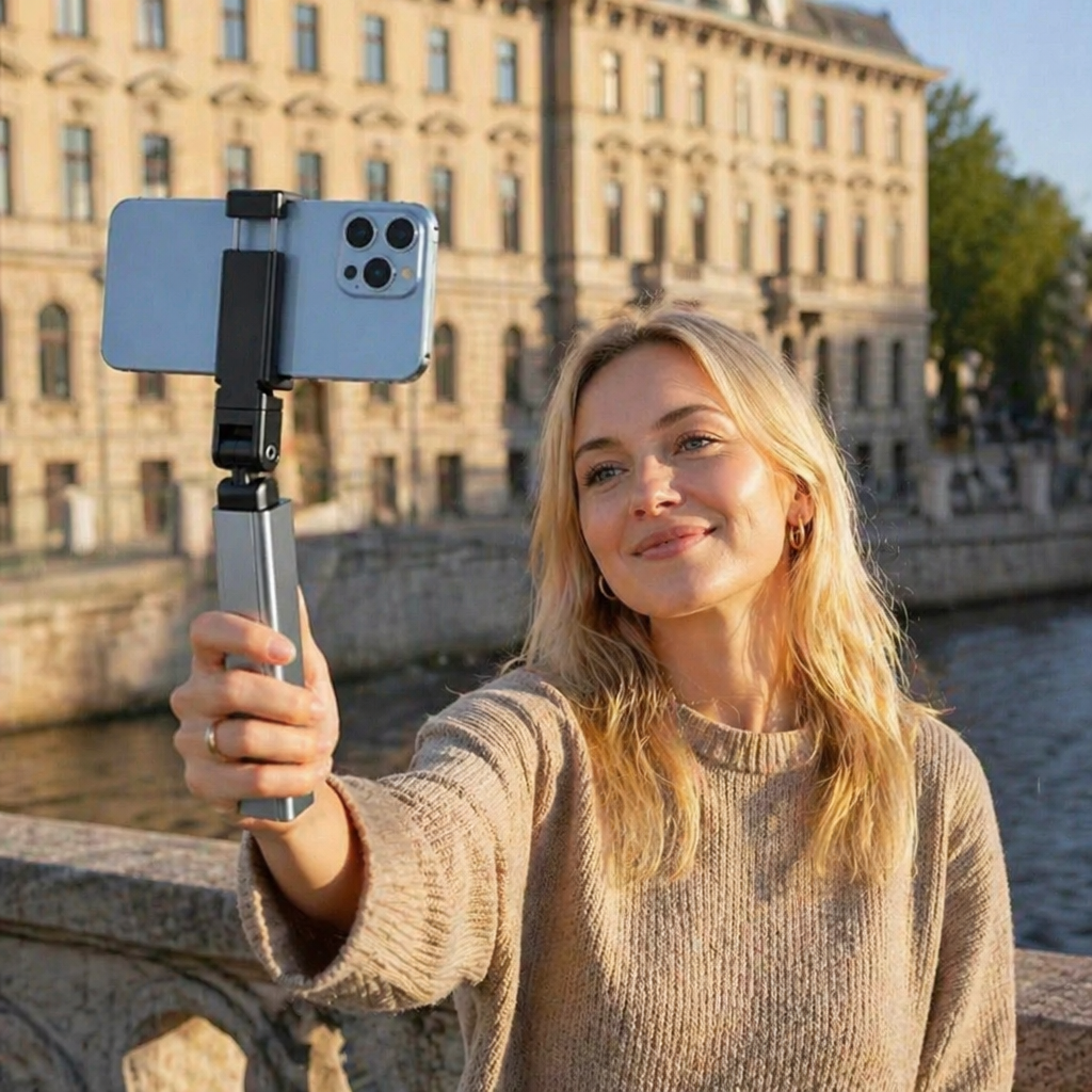 Portable Phone Stand – Foldable and Adjustable Stand for Travel