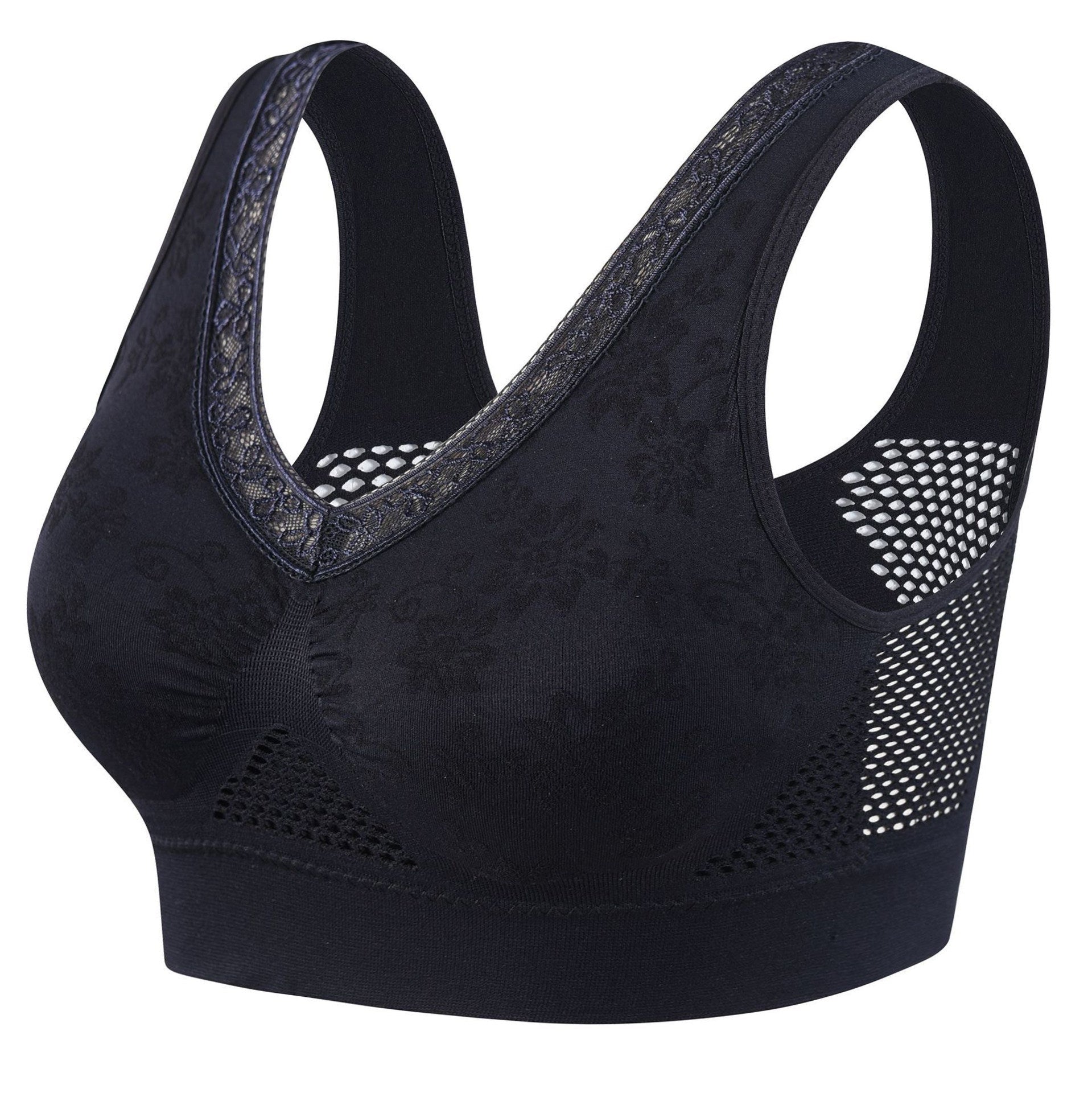 Comfortable Closure-Free Shaping Bra – Made of Pure Cotton