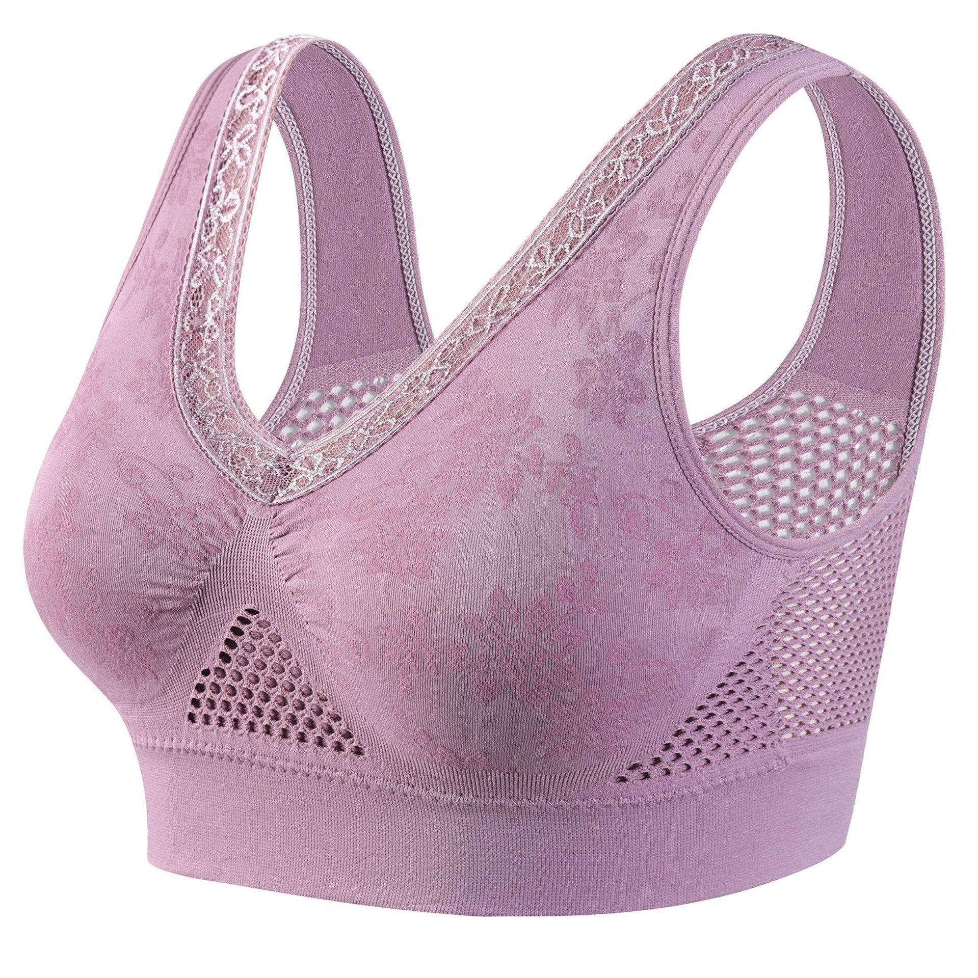 Comfortable Closure-Free Shaping Bra – Made of Pure Cotton