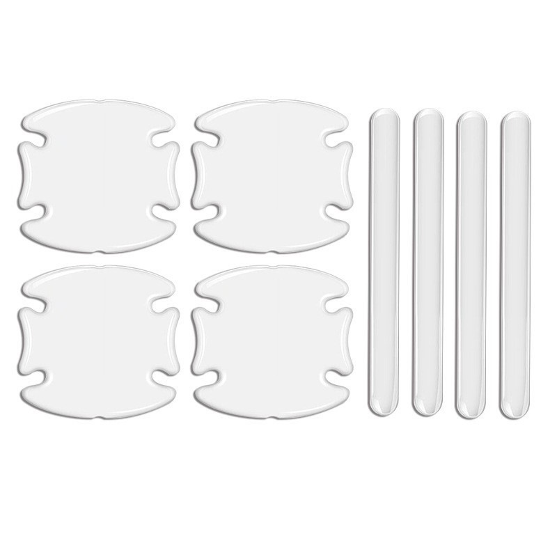 Car Door Handle Anti-Scratch Protective Film – 8-Pack Self-Adhesive Door Handle Protectors