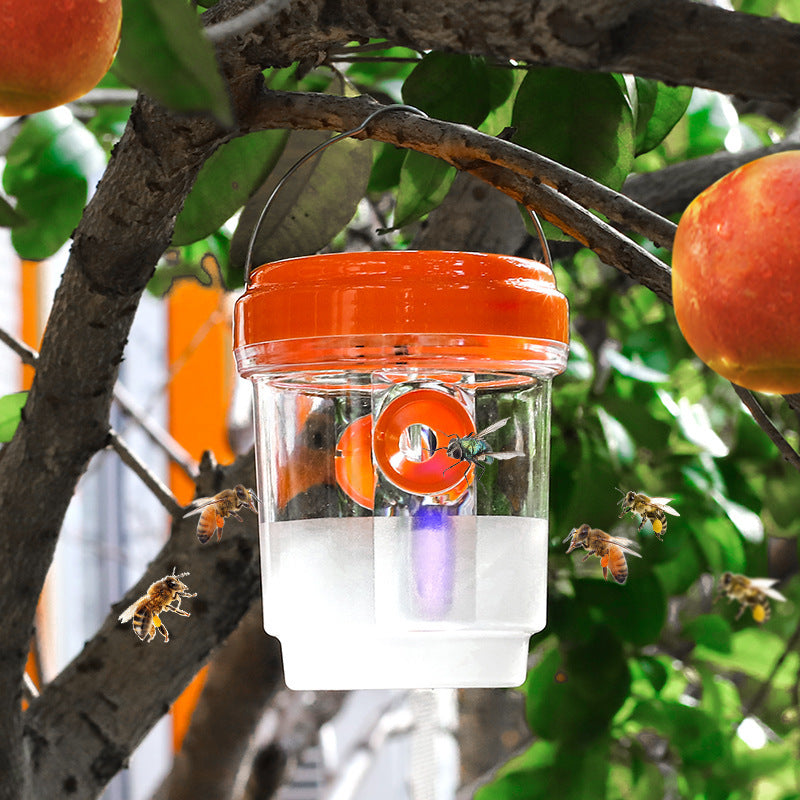 Solar Hanging Wasp Trap & Fly Catcher
