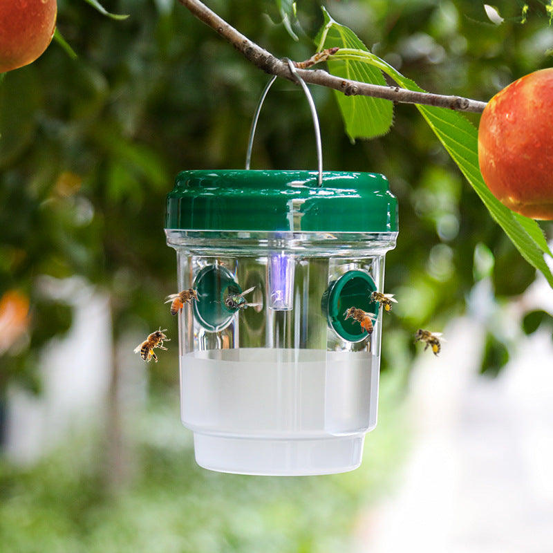 Solar Hanging Wasp Trap & Fly Catcher