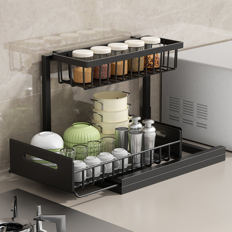 2-Tier Pull-Out Under-Sink Organizer