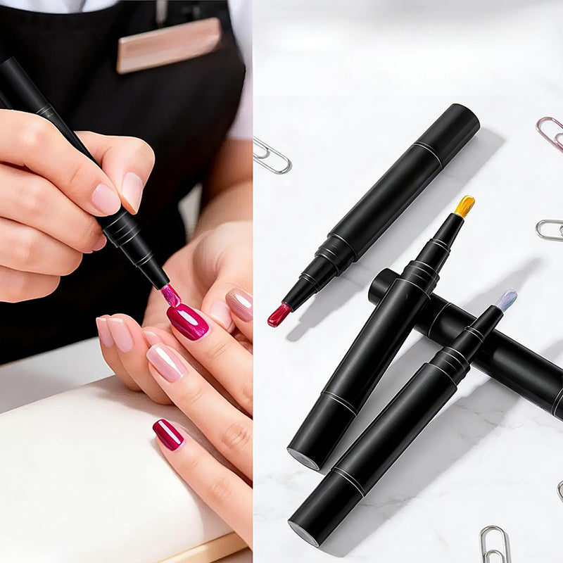 SalonPen – 3-in-1 Nail Polish Pen (with UV Light) – Set of 6