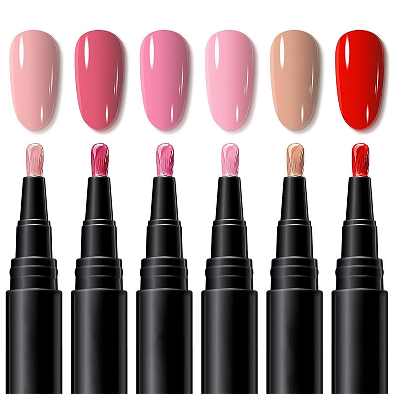 SalonPen – 3-in-1 Nail Polish Pen (with UV Light) – Set of 6