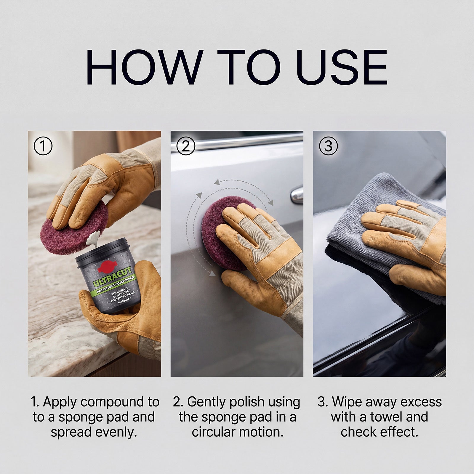 Furniture Polish Paste – Gentle cleaning, furniture restoration and shine for daily care (Suitable for multiple materials)