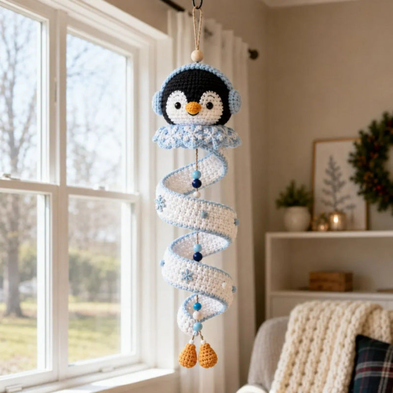 Start crocheting your spiral snowman now!