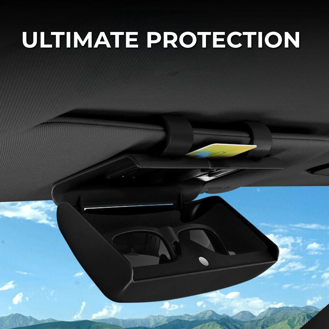 Sun Visor Sunglasses Holder