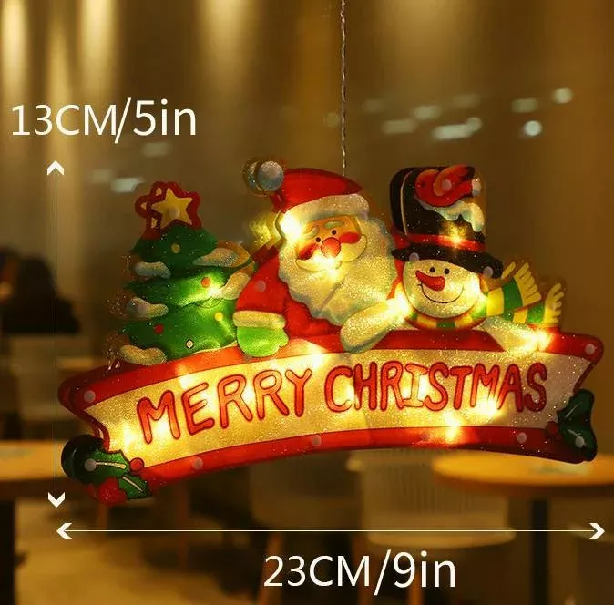 Christmas Window Hanging Lamp
