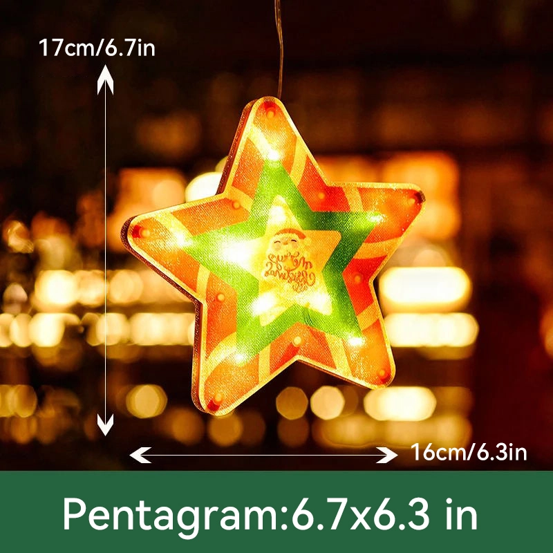 Christmas Window Hanging Lamp