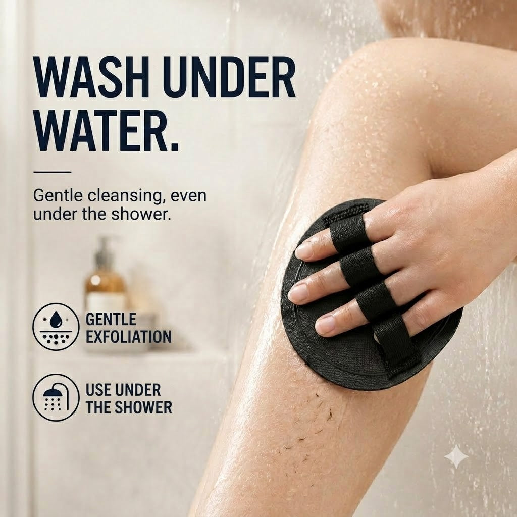 ⭐ Limited Time Offer – The most popular exfoliating gloves of 2026! 🚿 (1 Set of 2 Pieces)