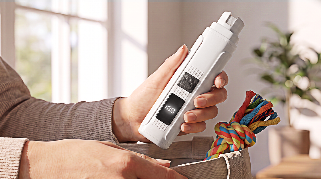 Electric Pet Nail Grinder with LED Power Indicator