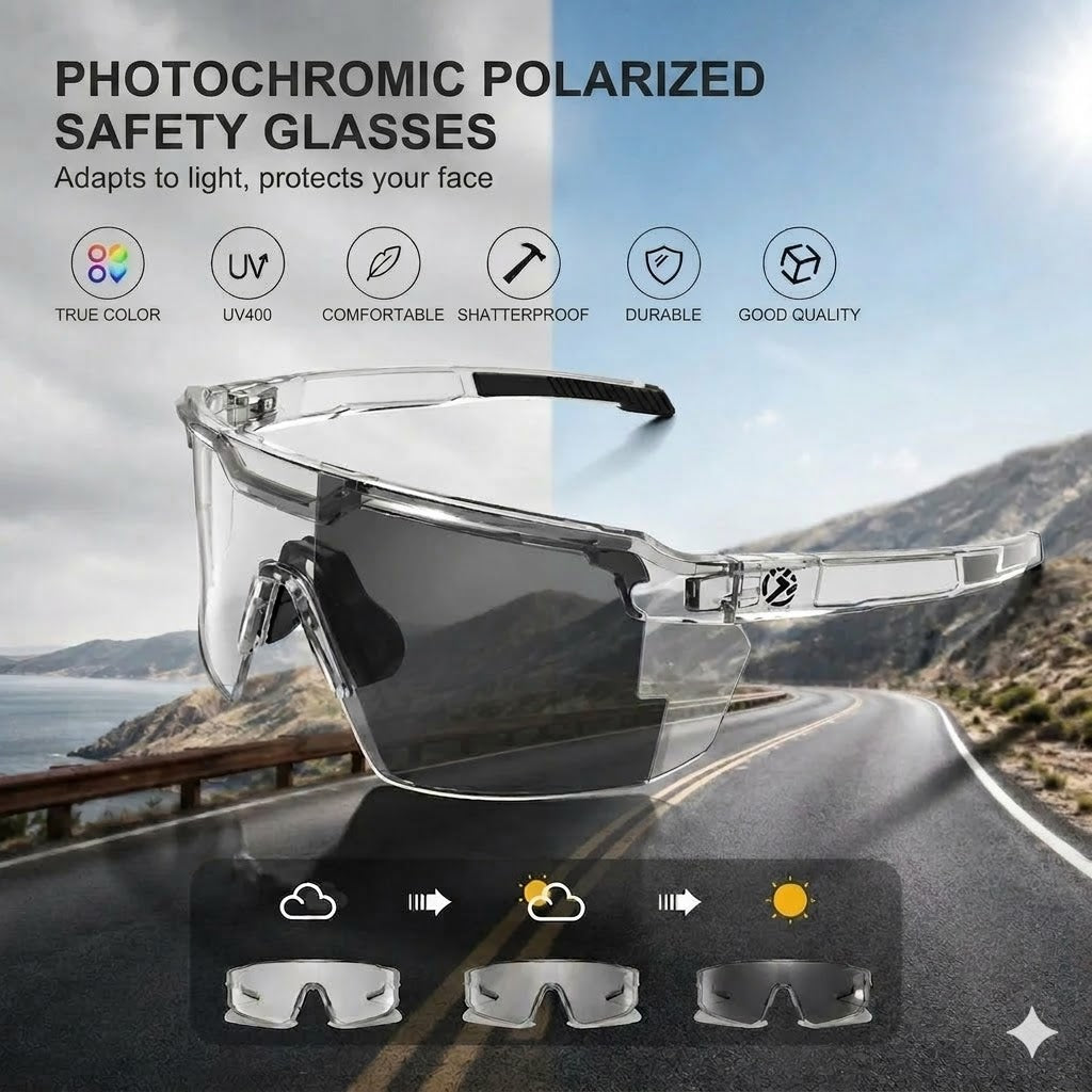 Cycling Sunglasses – Sunglasses with Adaptive Lenses