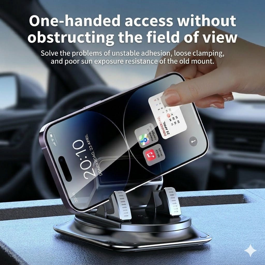 360° Rotating Car Navigation Holder
