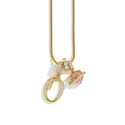 Elegant necklace with a heart pendant