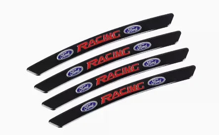3D Metal Stickers for Car Tires / Wheel Rims