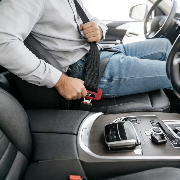Car Logo Seat Belt Cover Pad / Safety Belt Shoulder Cushion