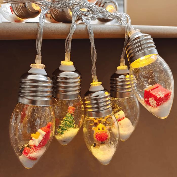 Atmospheric String Lights for Indoor & Outdoor Use (Warm White)