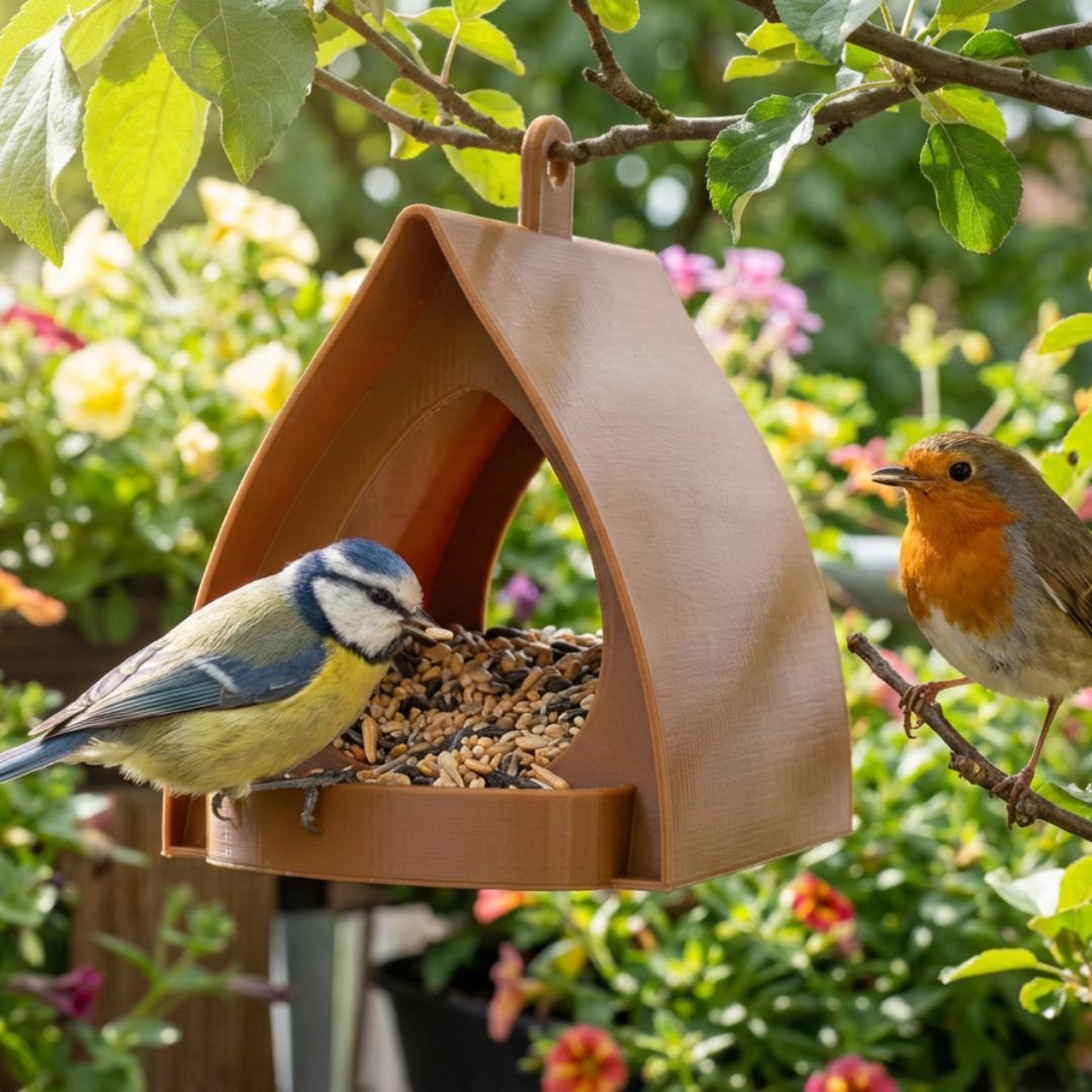 Hanging Bird Feeder – Large Capacity, Ideal for Garden and Balcony