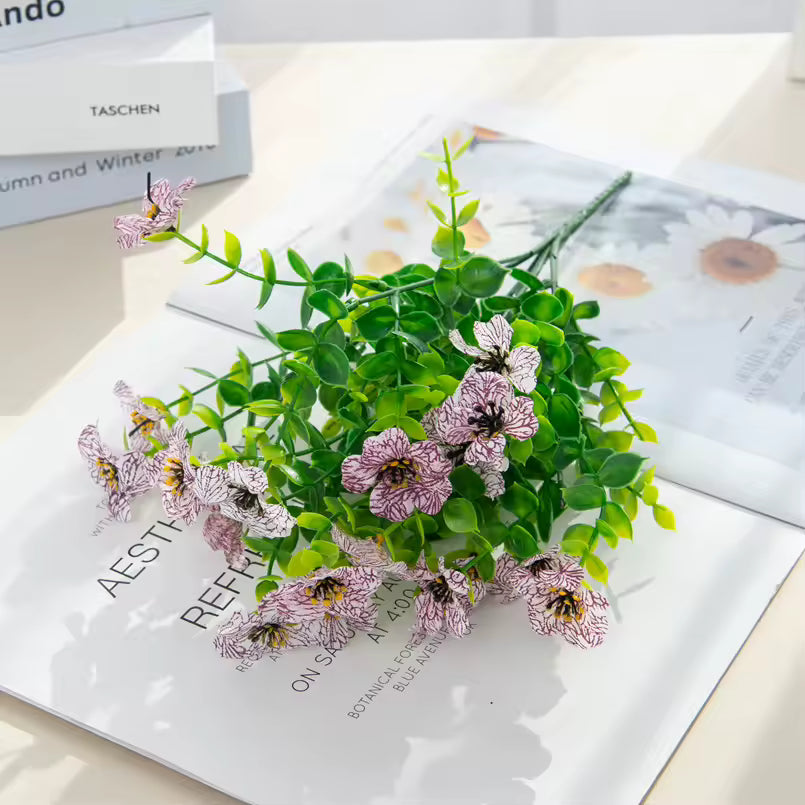 UV-Resistant Artificial Flower - 4 Pieces