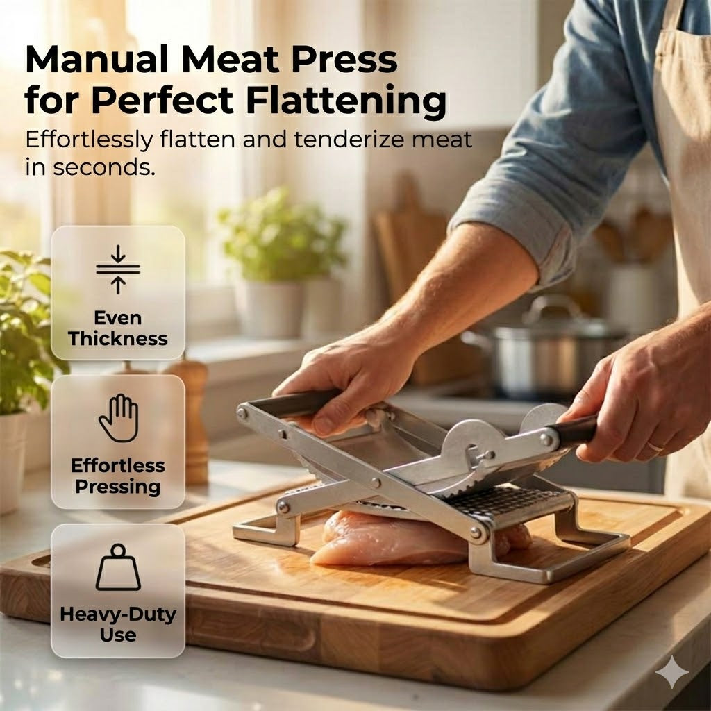 π₯© Manual Meat Slicer and Pounder