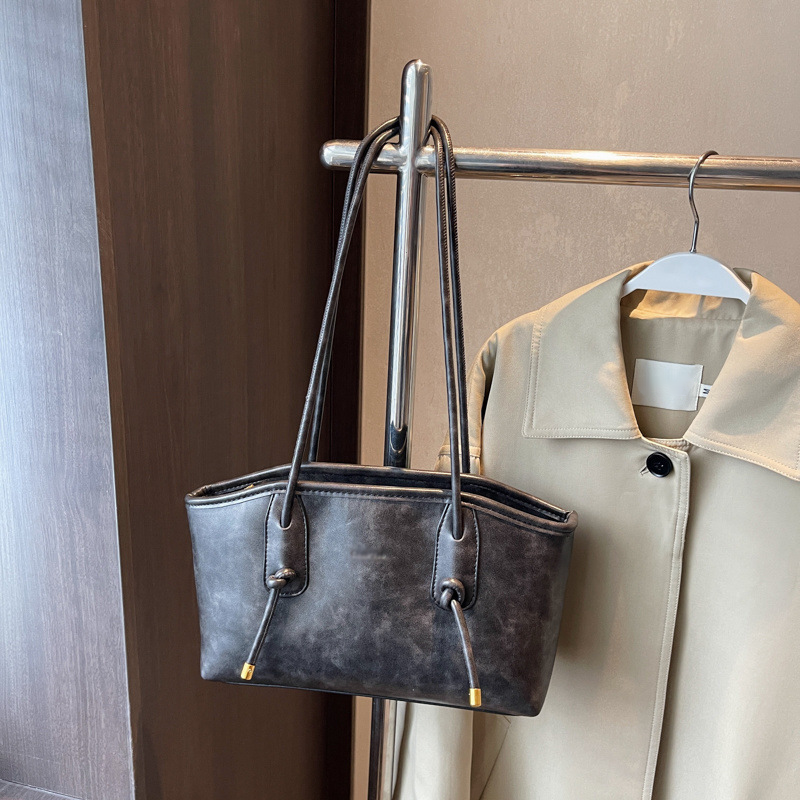 Vegan Leather Shoulder Bag