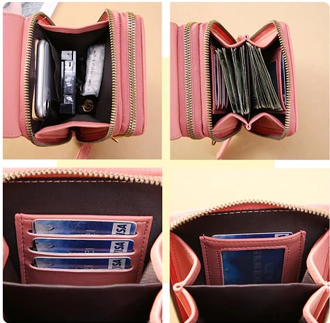 2-in-1 Wallet and Phone Bag