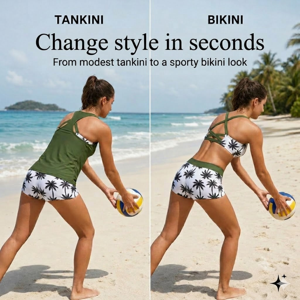 Vibrant Summer Tankini