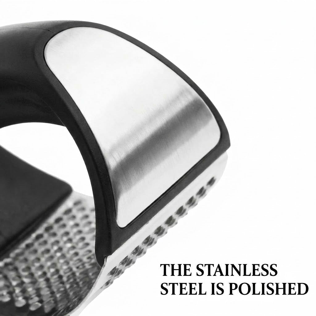 Garlic Press: Portable Stainless Steel Garlic Press