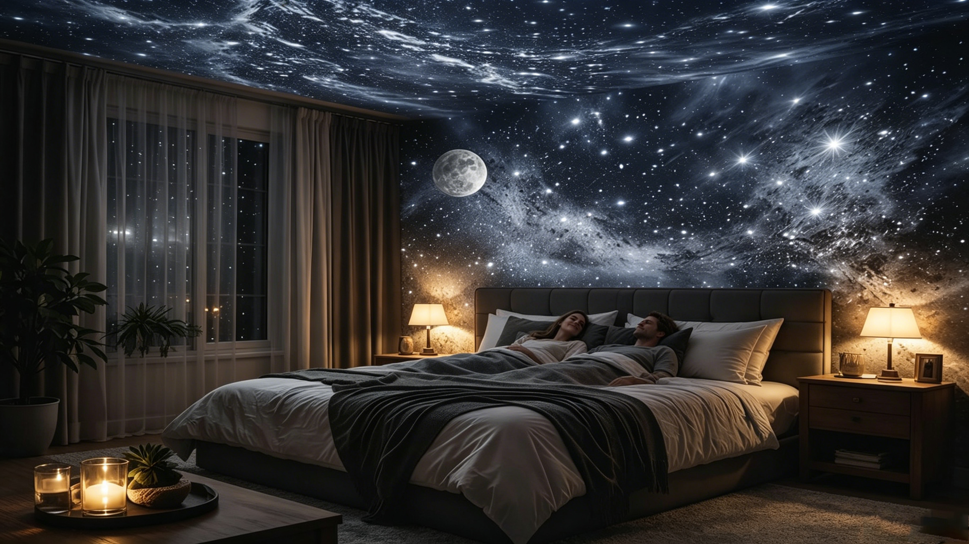 🔌 Plug-and-Play HD Star and Ocean Projector Night Light 🥳⭐