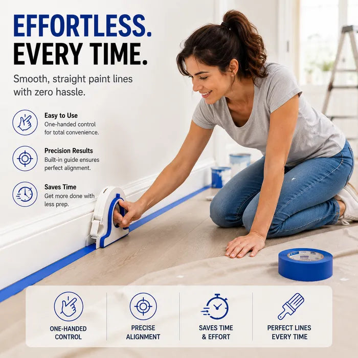 Efficient Masking Tape Dispenser for Painting