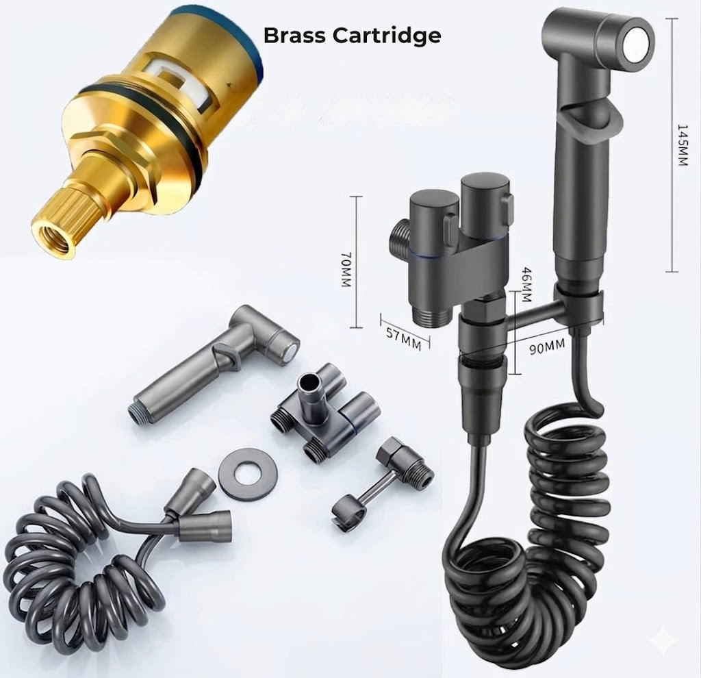 Luxury Handheld Bidet Sprayer Set for Toilet