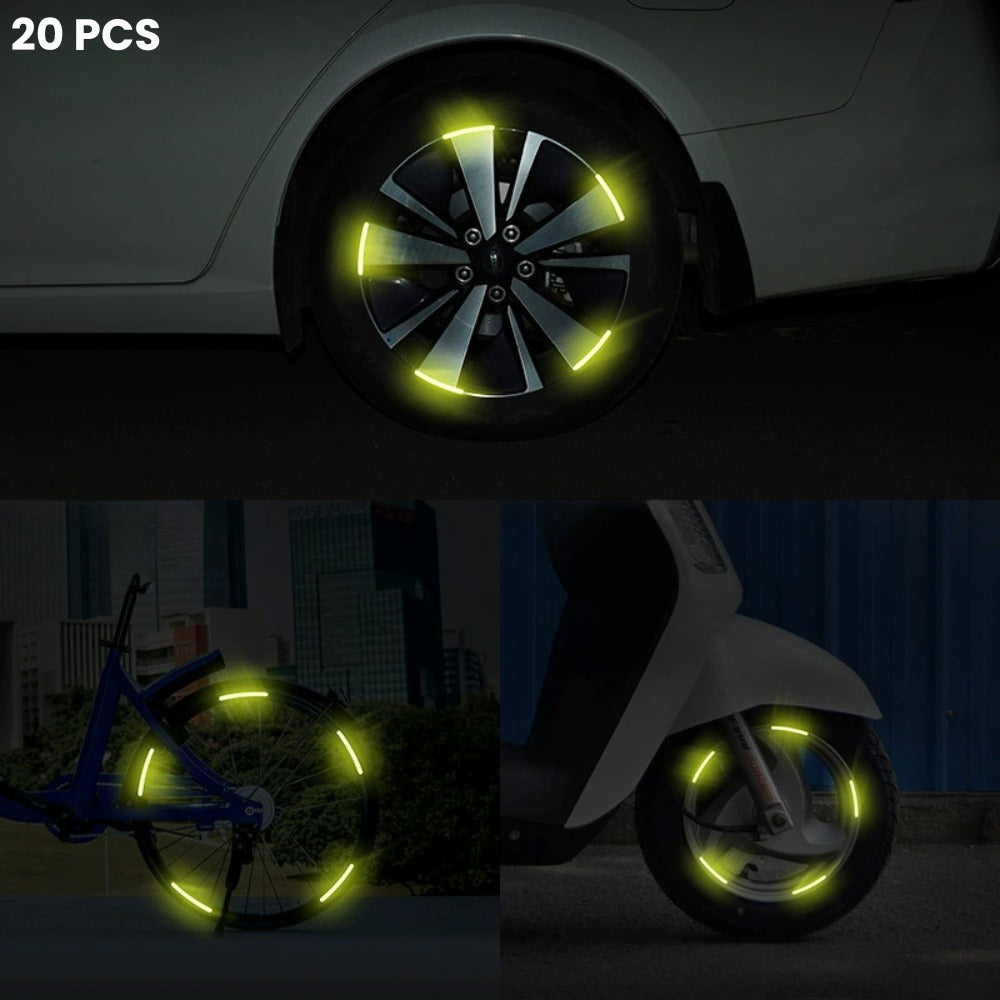 Reflective Rim Stickers – Safety & Style in One