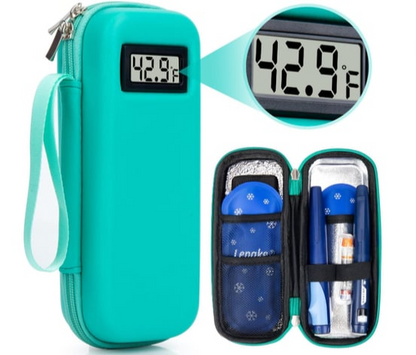 Insulin Cooler Bag with Temperature Display