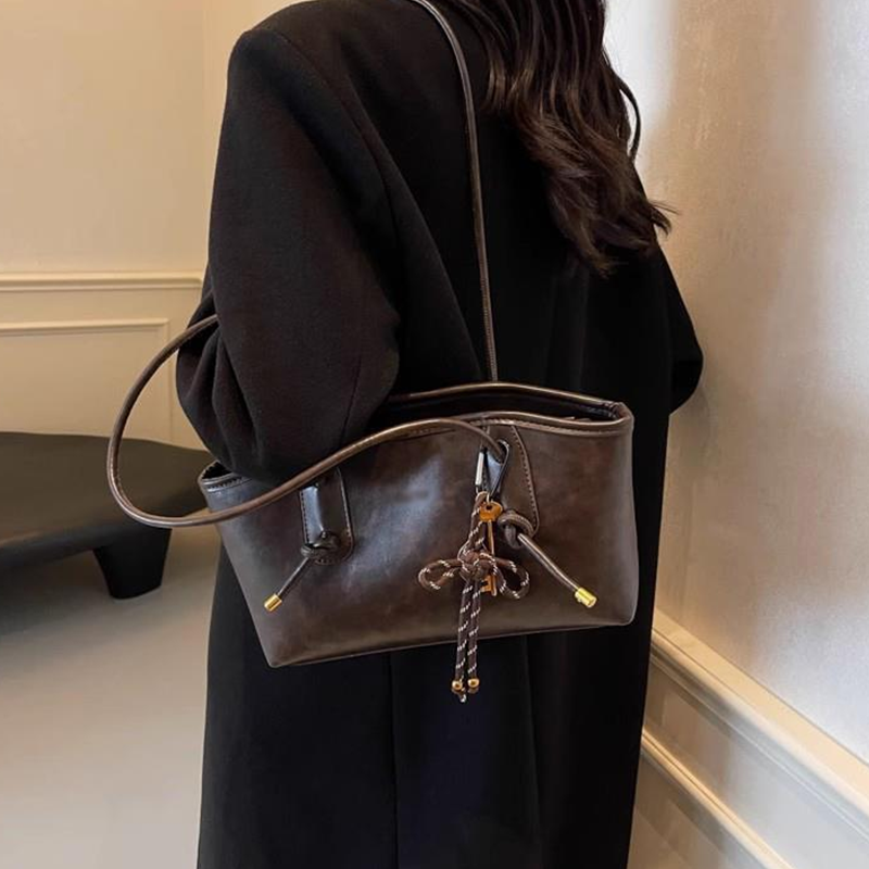 Vegan Leather Shoulder Bag