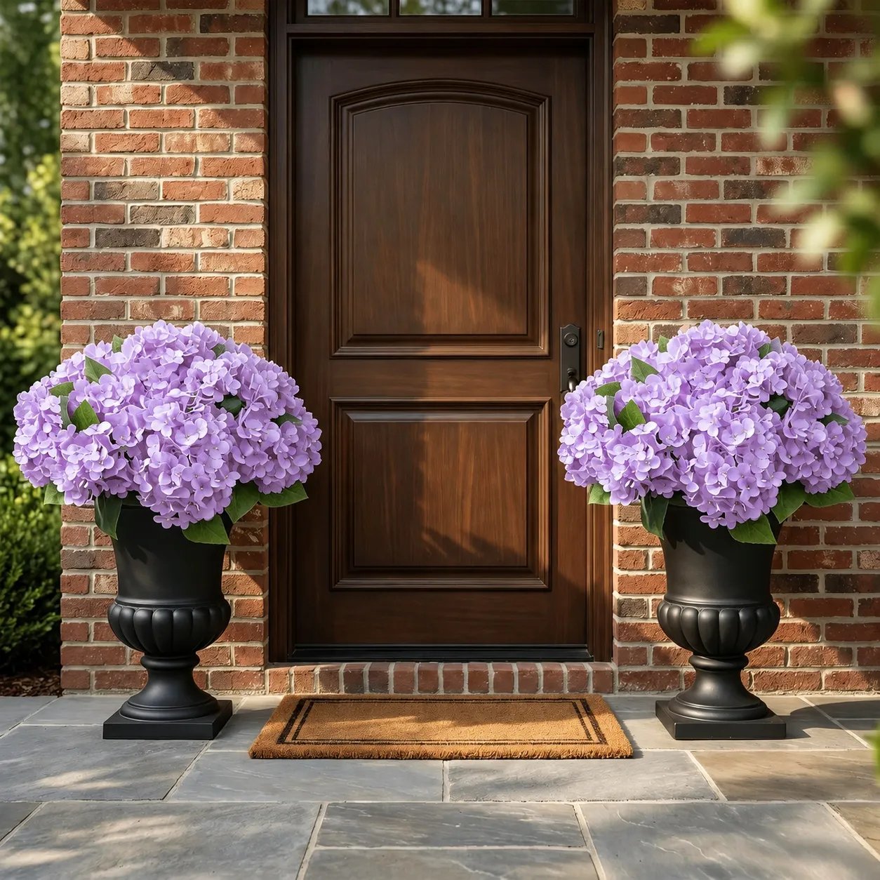 🌼Artificial Hydrangea for Outdoors – UV-Resistant, Waterproof & Wind-Resistant 💐